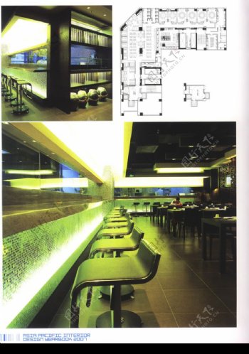 亚太室内设计年鉴2007餐馆酒吧0045