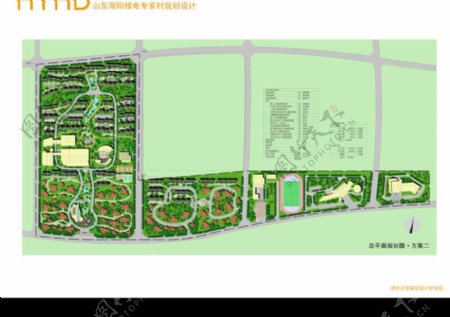 山东海阳核电专家村规划设计0064