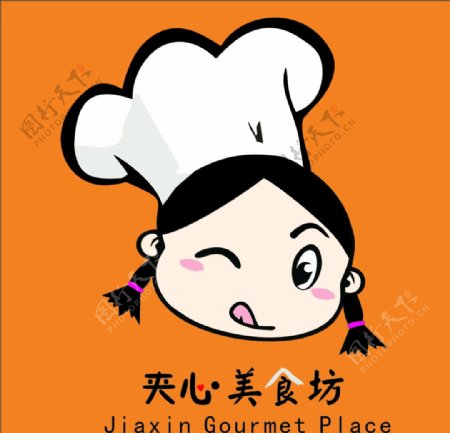 美食坊logo