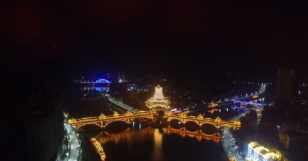 贵州锦屏夜景高清风光原图
