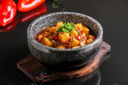 石锅米豆腐