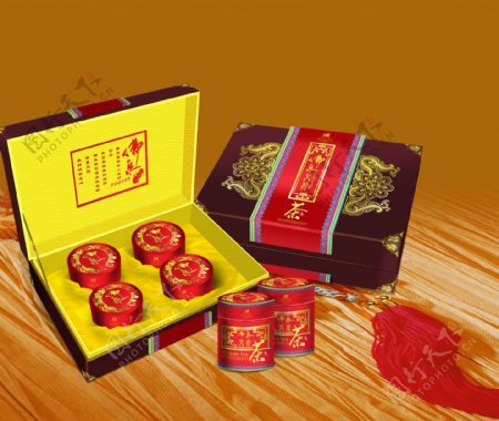 佛泉苦荞茶高档包装盒设计