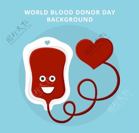尼斯世界献血者日背景