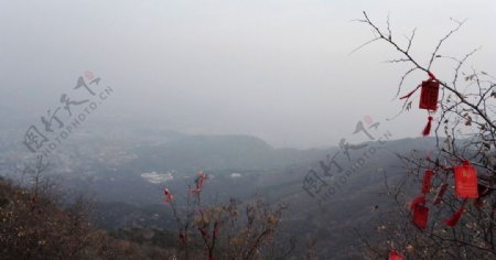 香山山顶风景