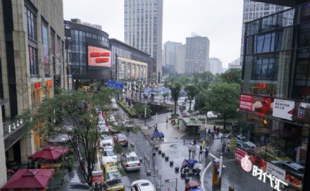 重庆龙湖时代天街内街街景