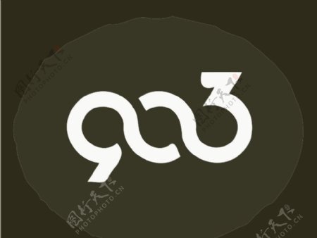 数字logo