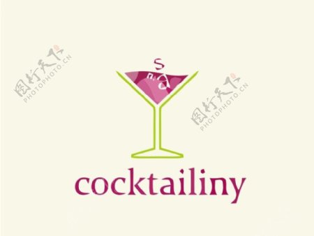 鸡尾酒logo