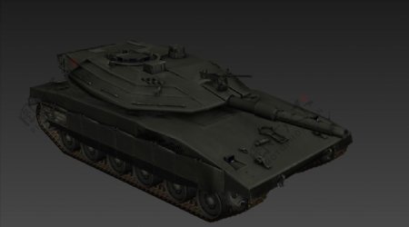 3dmax坦克模型