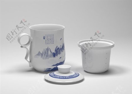 茶杯模型