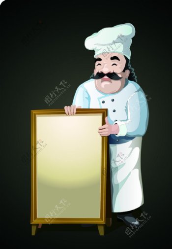 厨师卡通人物