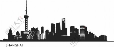 上海图片城市剪影