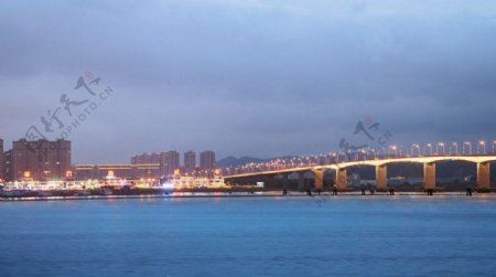 台州椒江码头夜景