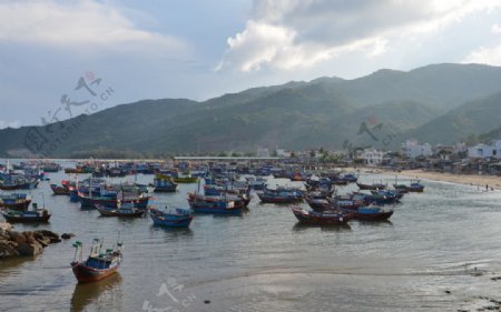 越南渔村