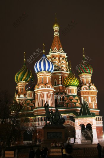 俄罗斯夜晚美景