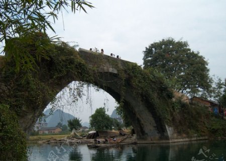 桂林遇龙桥美景
