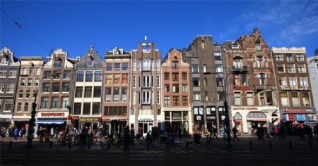 阿姆斯特丹市中心街景