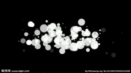 动态粒子气泡视频素材