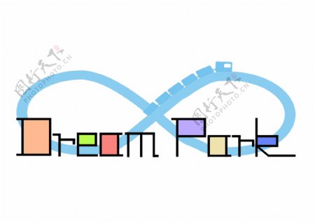梦幻乐园游乐园标志logo