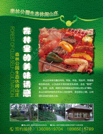 贵阳森林公园高清PSD格式广告设计