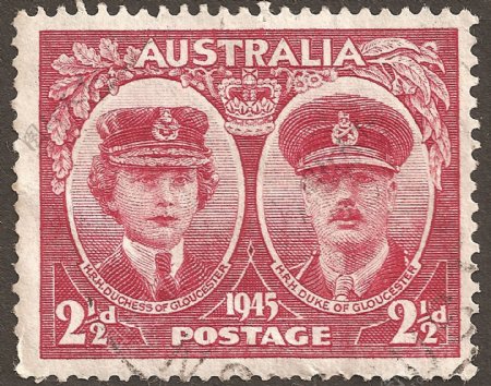 1945年澳大利亚邮票Gloucesters