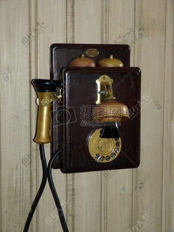 老旧的电话机