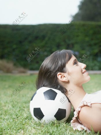 足球宝贝美女图片