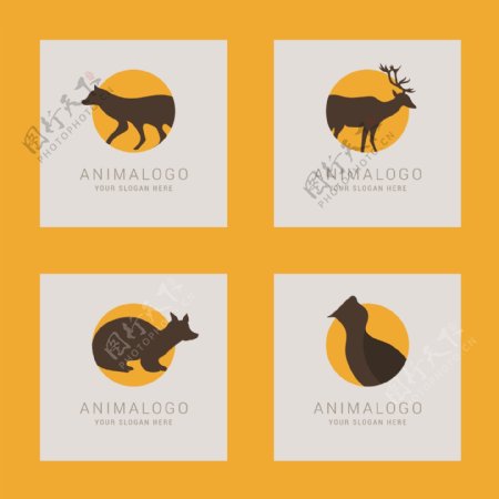 动物标识模板