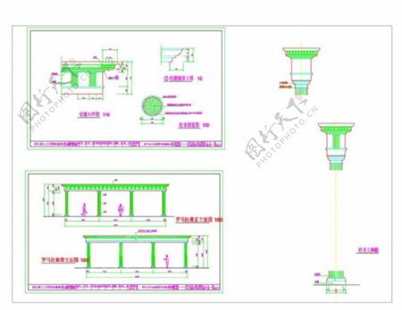 杭州和平小区建筑CAD景观图纸