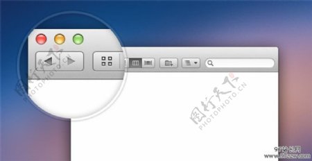 苹果电脑浏览器界面PSD素材下载
