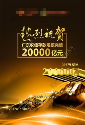 广东农商银行宣传海报