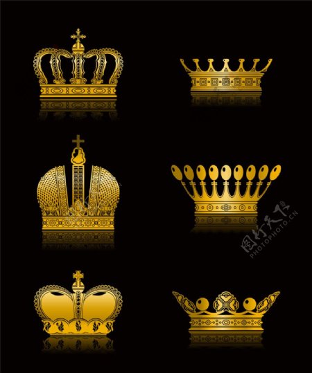 欧式首饰皇冠图片