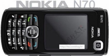 诺基亚N70黑色手机