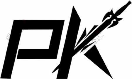 PK艺术字体设计