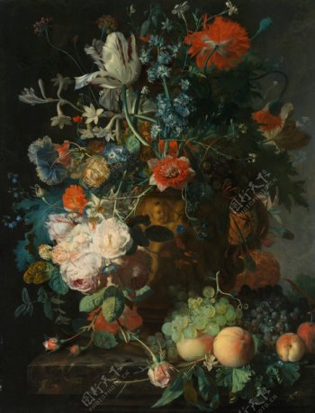 水果与花朵图片