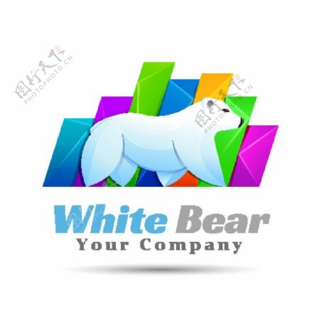 北极熊logo图片