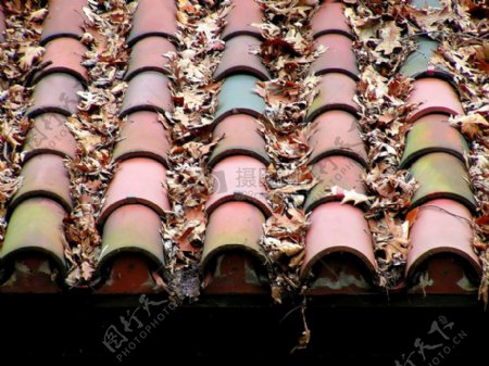 西班牙的彩色屋顶