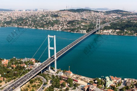 伊斯坦布尔大桥风景