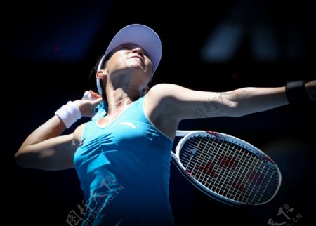 女子网球比赛图片
