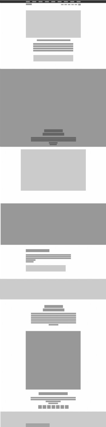 网页设计线框图三级界面