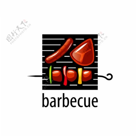 烤肠烤肉图标图片
