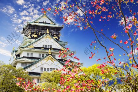 日本日式古典建筑图片
