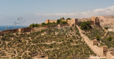 西班牙的城墙堡垒