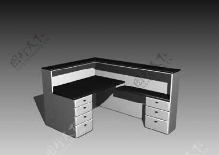办公桌3D办公家具模型20080918更新14