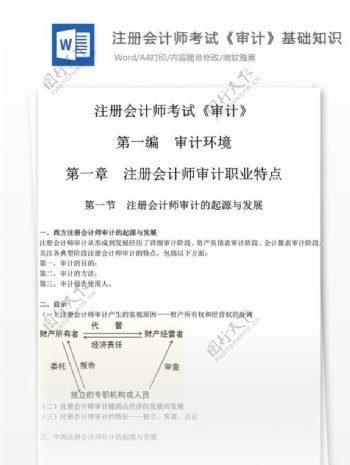 注册会计师考试审计基础文库题库文档