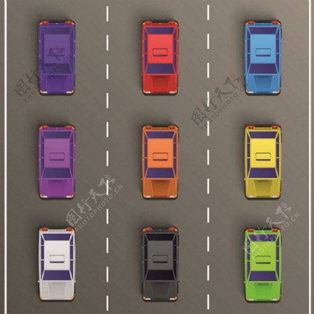 城市道路交通秩序背景图