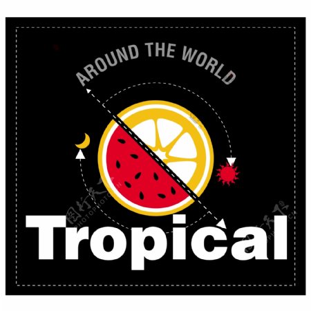 Tropical标志设计