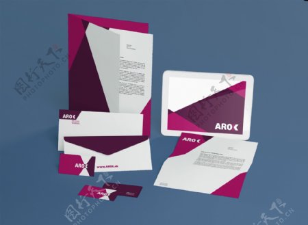 arox免费文具PSD模型