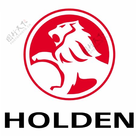 红色狮子头创意logo设计