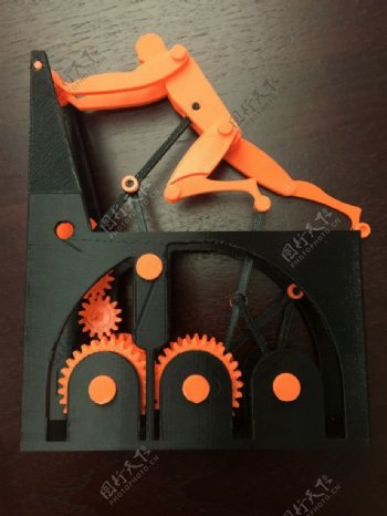 3D打印跑步人