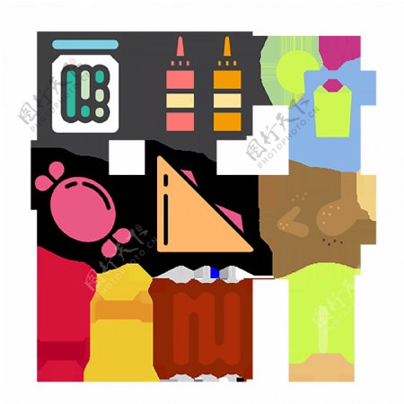 食品icon图标免费下载